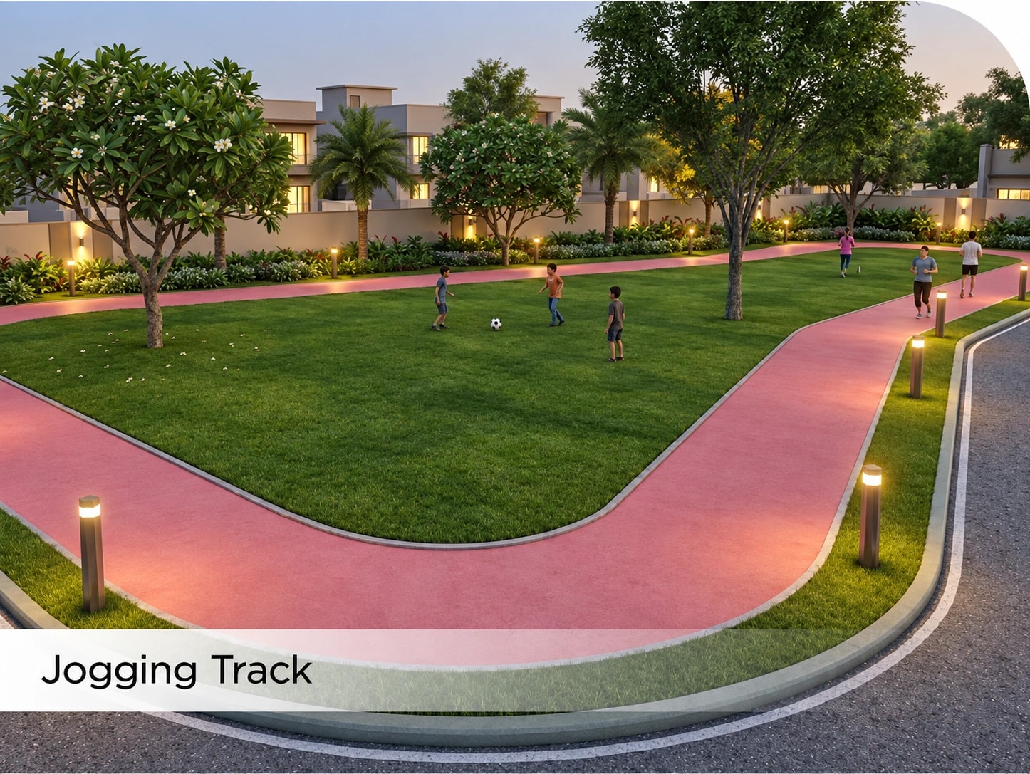 Representative image of jogging track