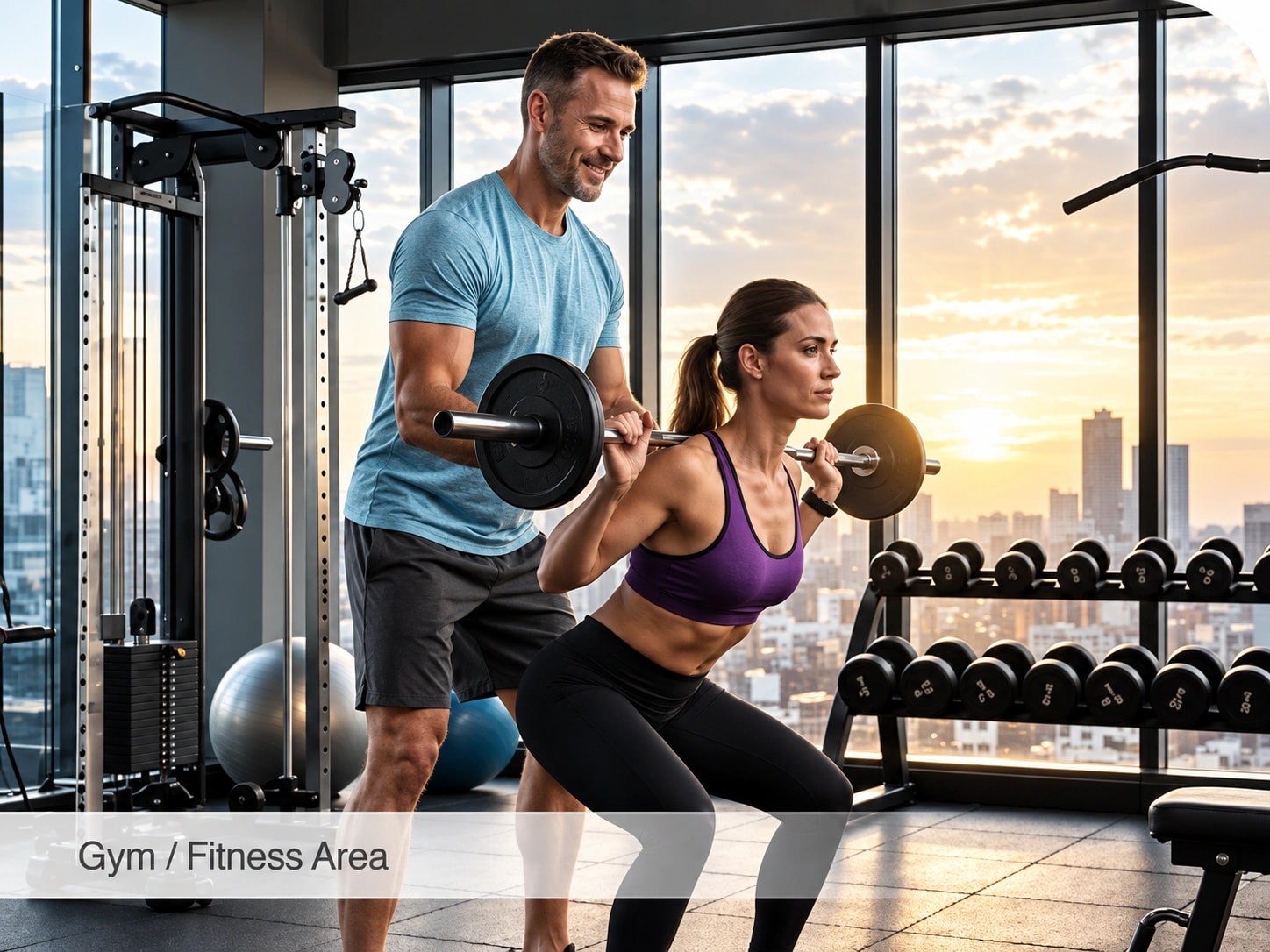 Representative image of gym / fitness area