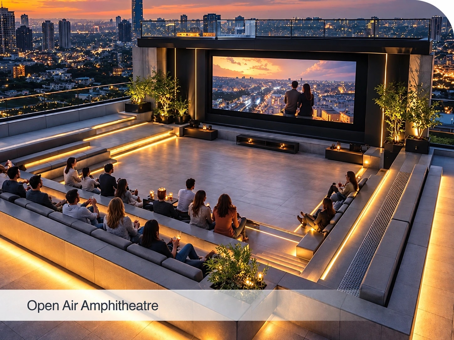 Representative image of open-air amphitheatre